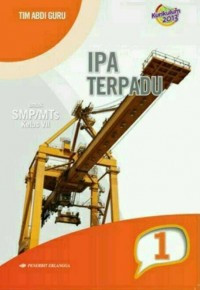 Image of IPA TERPADU untuk SMP/MTS kelas VII edisi 1