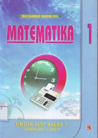 Image of Matematika 1 SLTP Kelas 1 Caturwulan I, II, dan III
